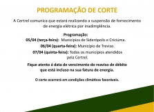 Programação de Corte