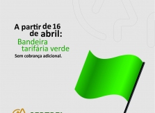 Informe ao Consumidor: na sua fatura de energia não haverá mais nenhum custo de bandeira tarifária.