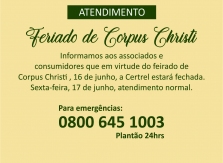 Feriado de Corpus Christi