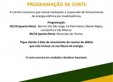 Programação de Corte