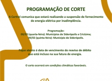 Programação de Corte