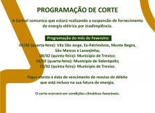 Programação de Corte