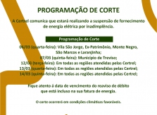 Programação de Corte