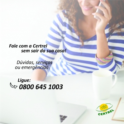 Fala com a gente sem sair de casa