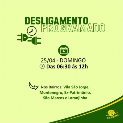 Desligamento Programado