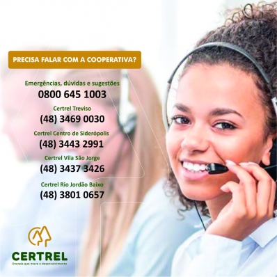 Telefones Certrel