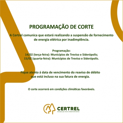 Programação de Corte