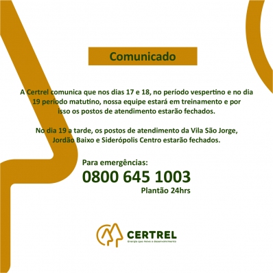 Comunicado