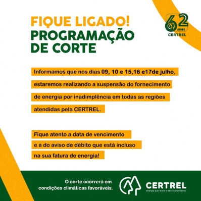 Programação de Corte