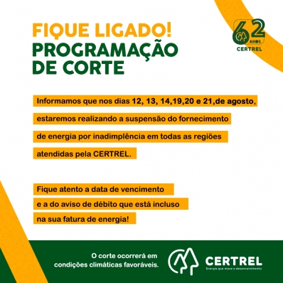 Programação de Corte